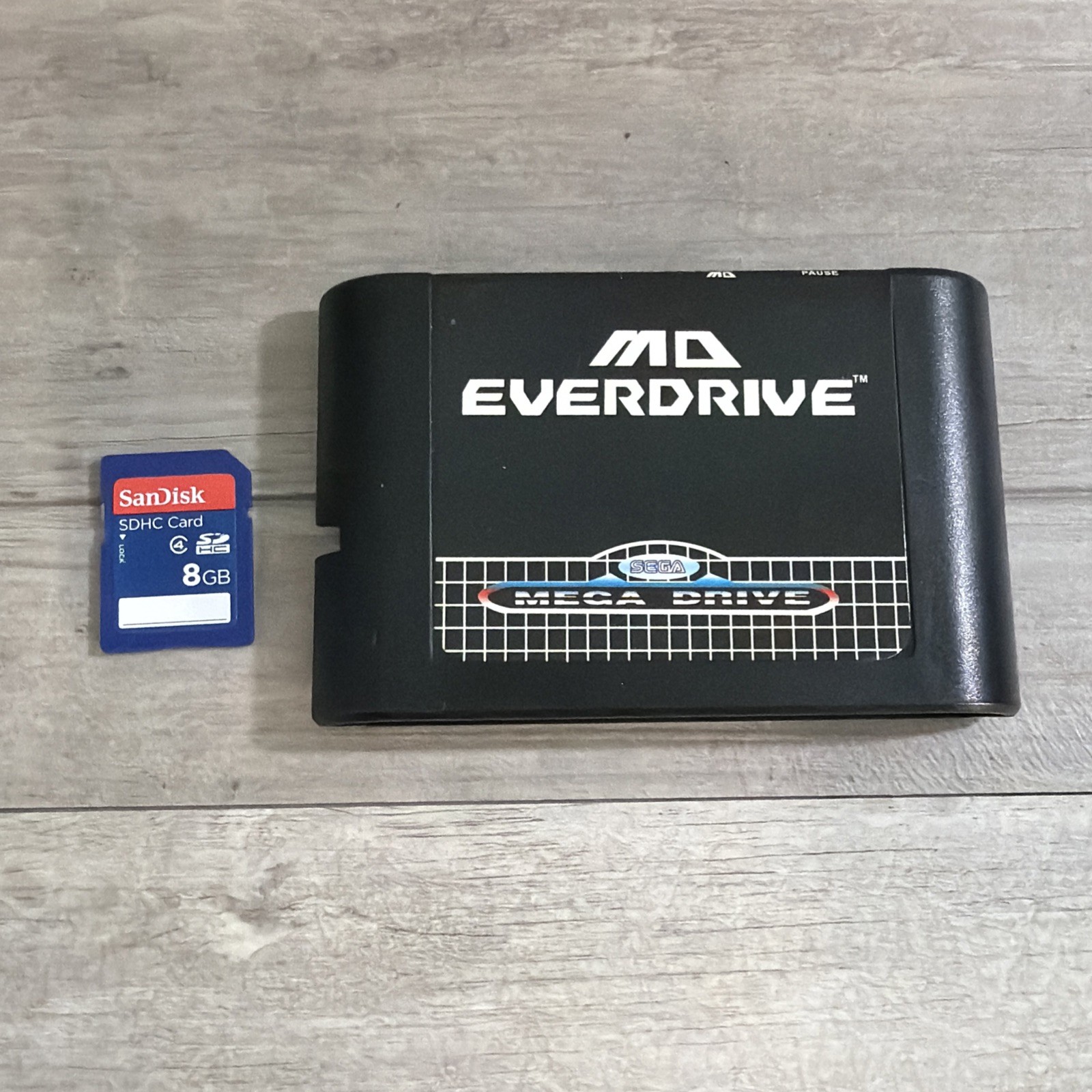 Sega Genesis Ever Drive MD Mega Drive Flashcart 8gb SD Card Everdrive