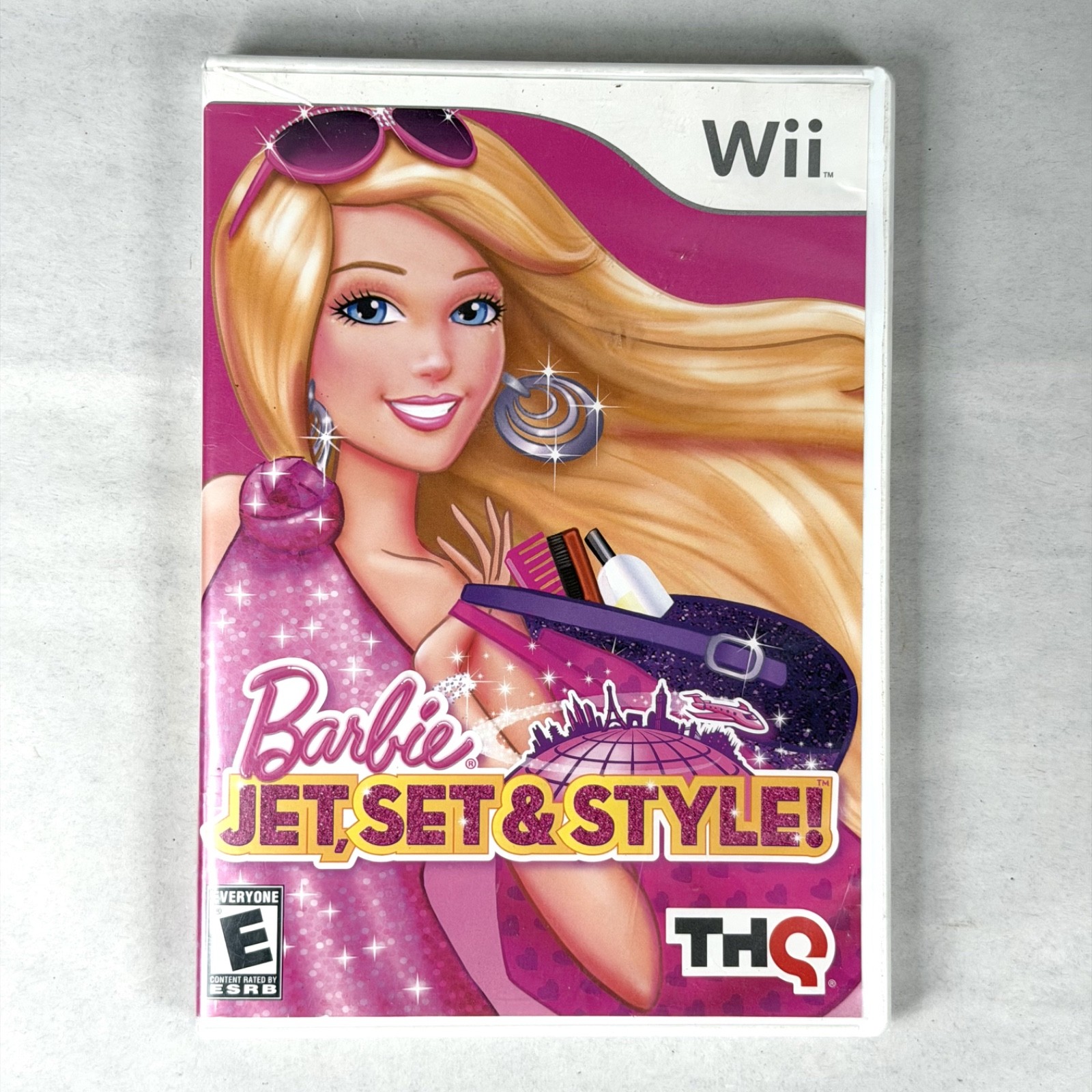 Barbie Jet, Set & Style Game (Nintendo Wii, 2011) / Tested / Working