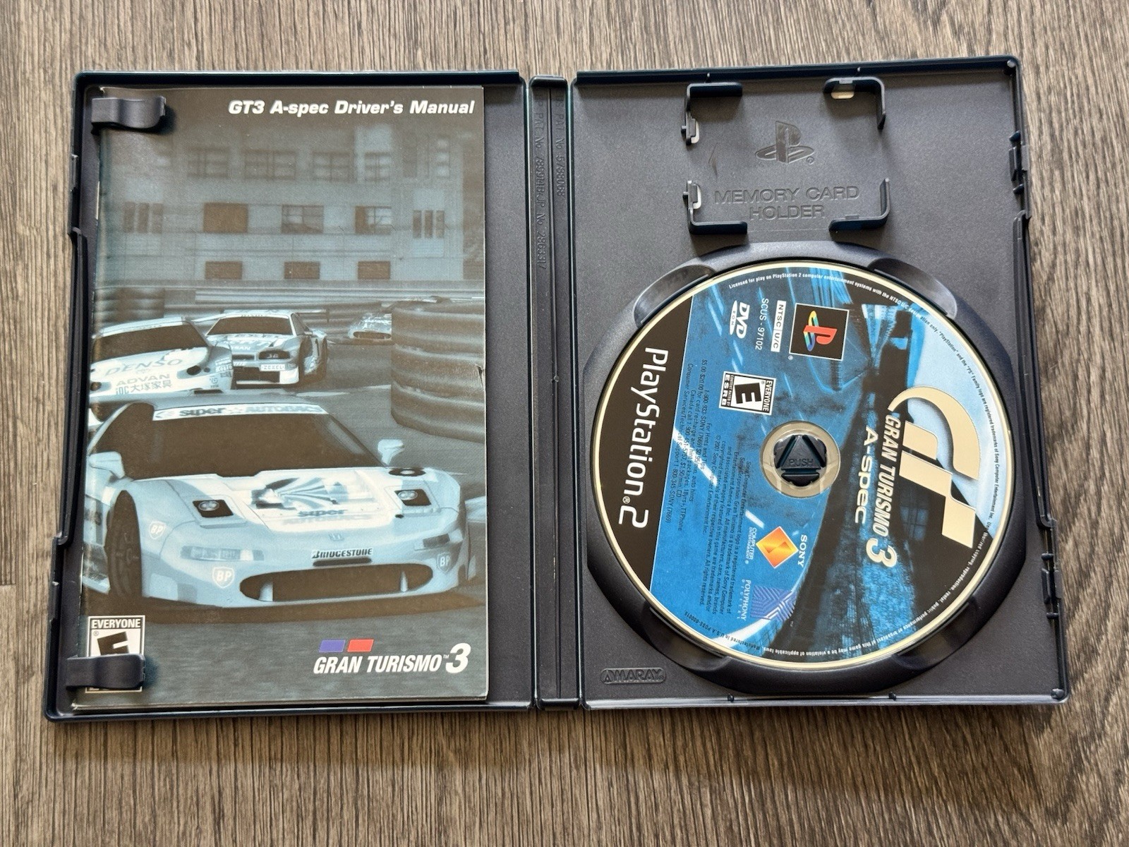 Gran Turismo 3 A-spec Grand Sony PlayStation 2 PS2 Complete Tested Black Label