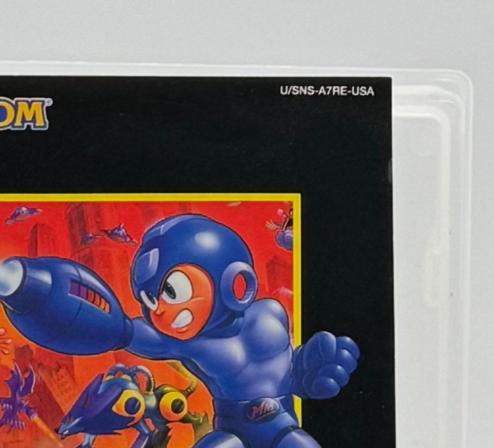 Super Nintendo SNES Mega Man 7, Game, Case, Instructions, Verified Working