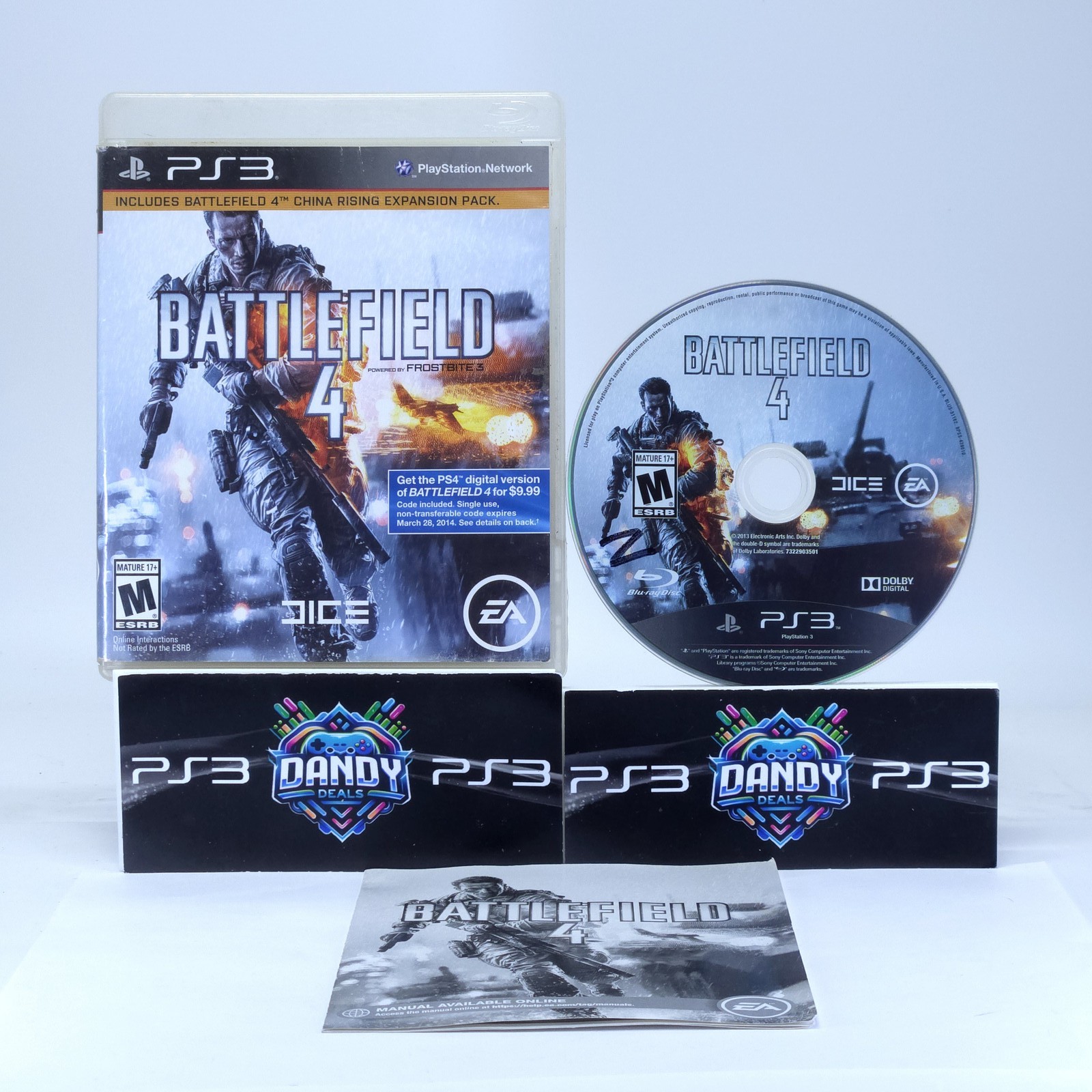 Battlefield 4 PS3 CIB W/ Manual – PlayStation 3