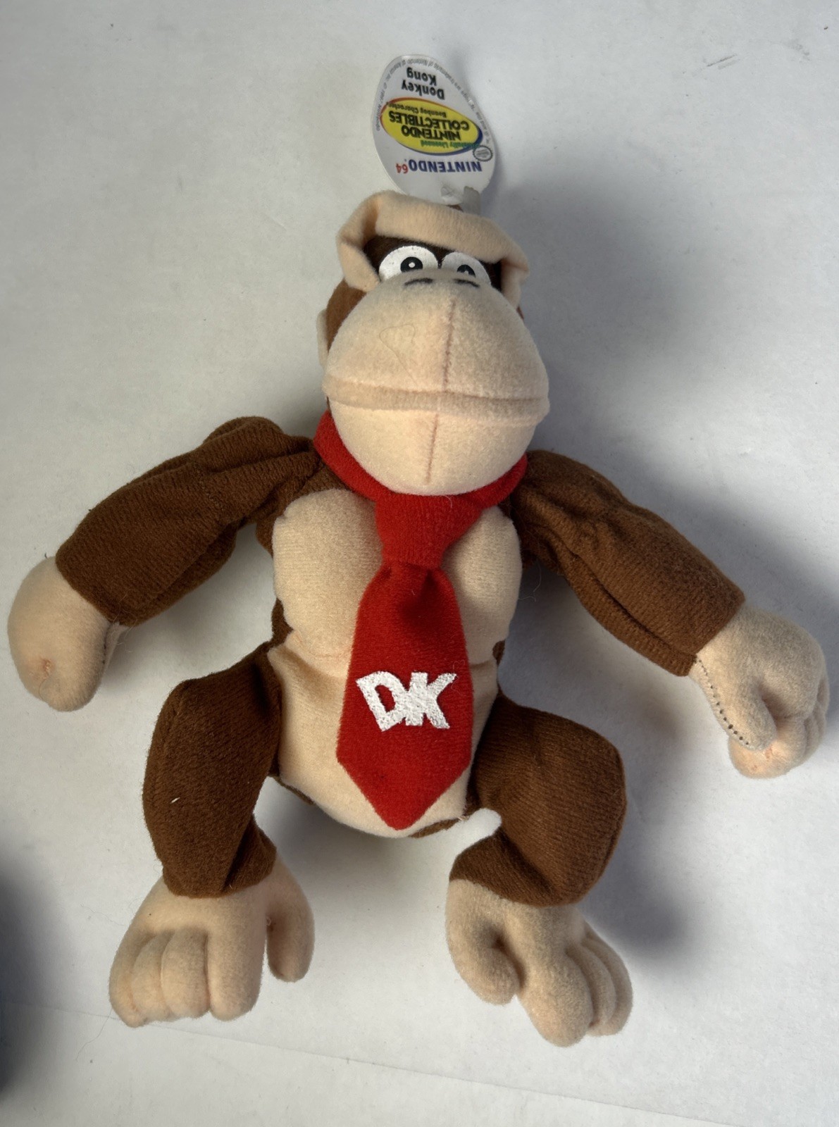 Vintage 1997 BD&A Nintendo Donkey Kong Nintendo 64 Beanie Bean Bag Plush