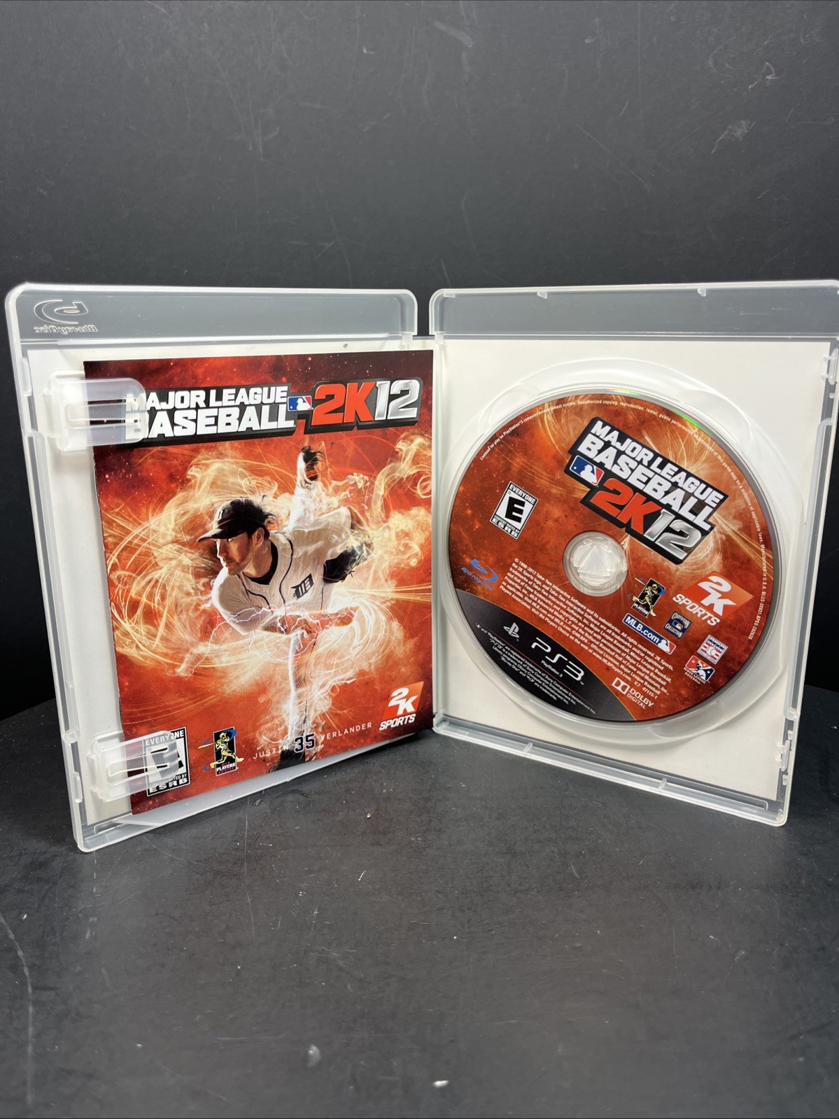 Mlb 2k12 PS3 Playstation 3- Game & Case