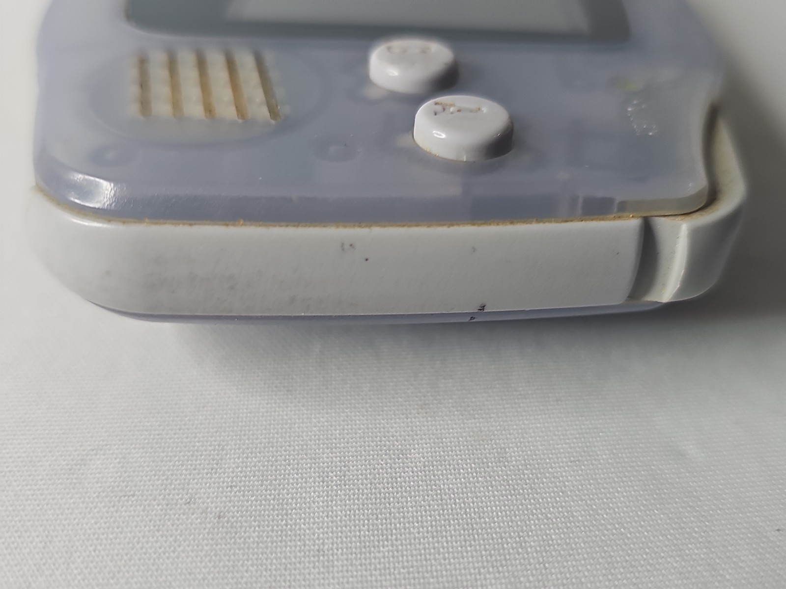 Nintendo Game Boy Advance Handheld Gaming Console Clear Glacier Gray | AGB-001