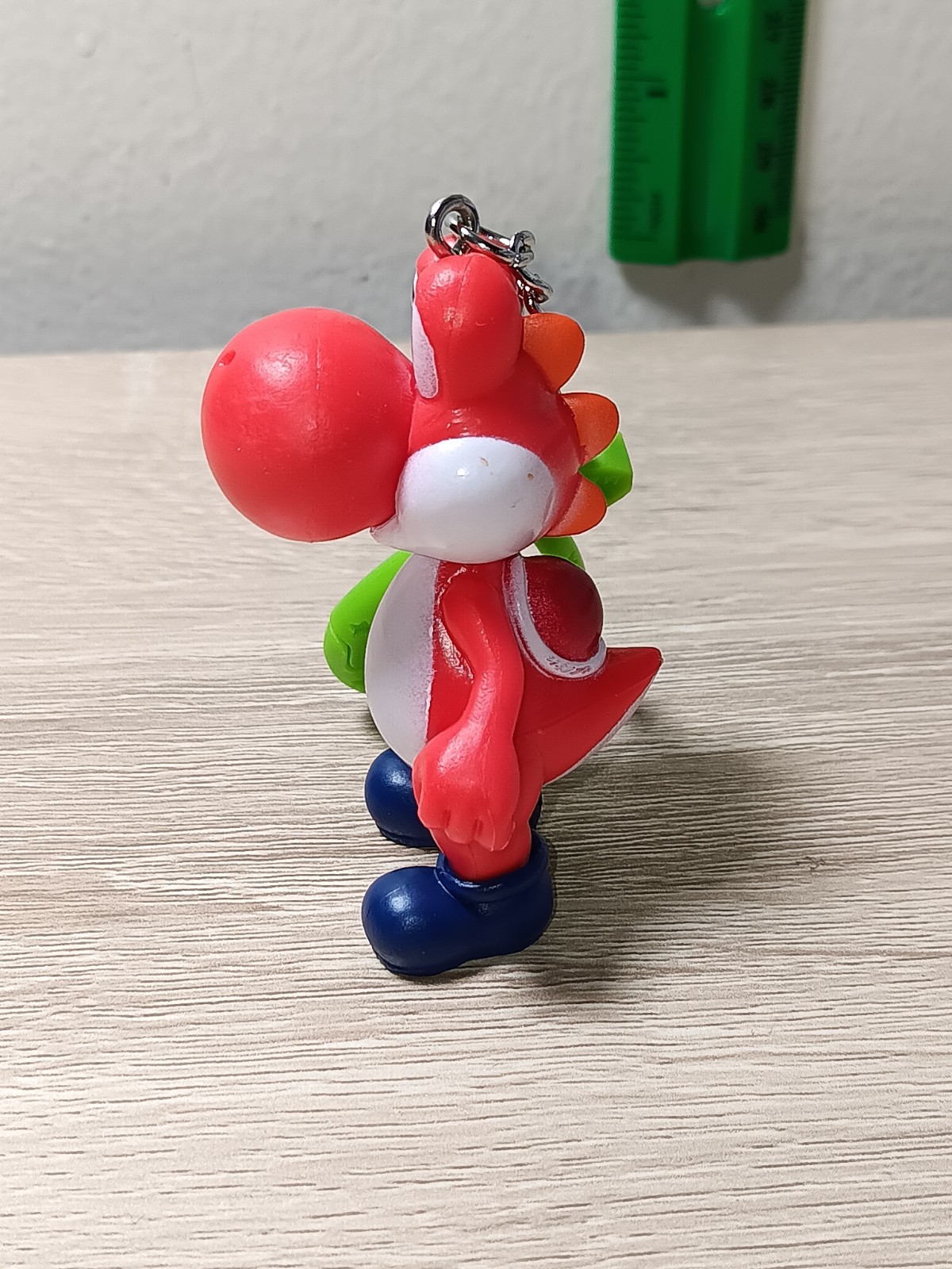 *FREE SHIP* 2″ RED YOSHI BackPack Buddies Clip Keychain Super Mario