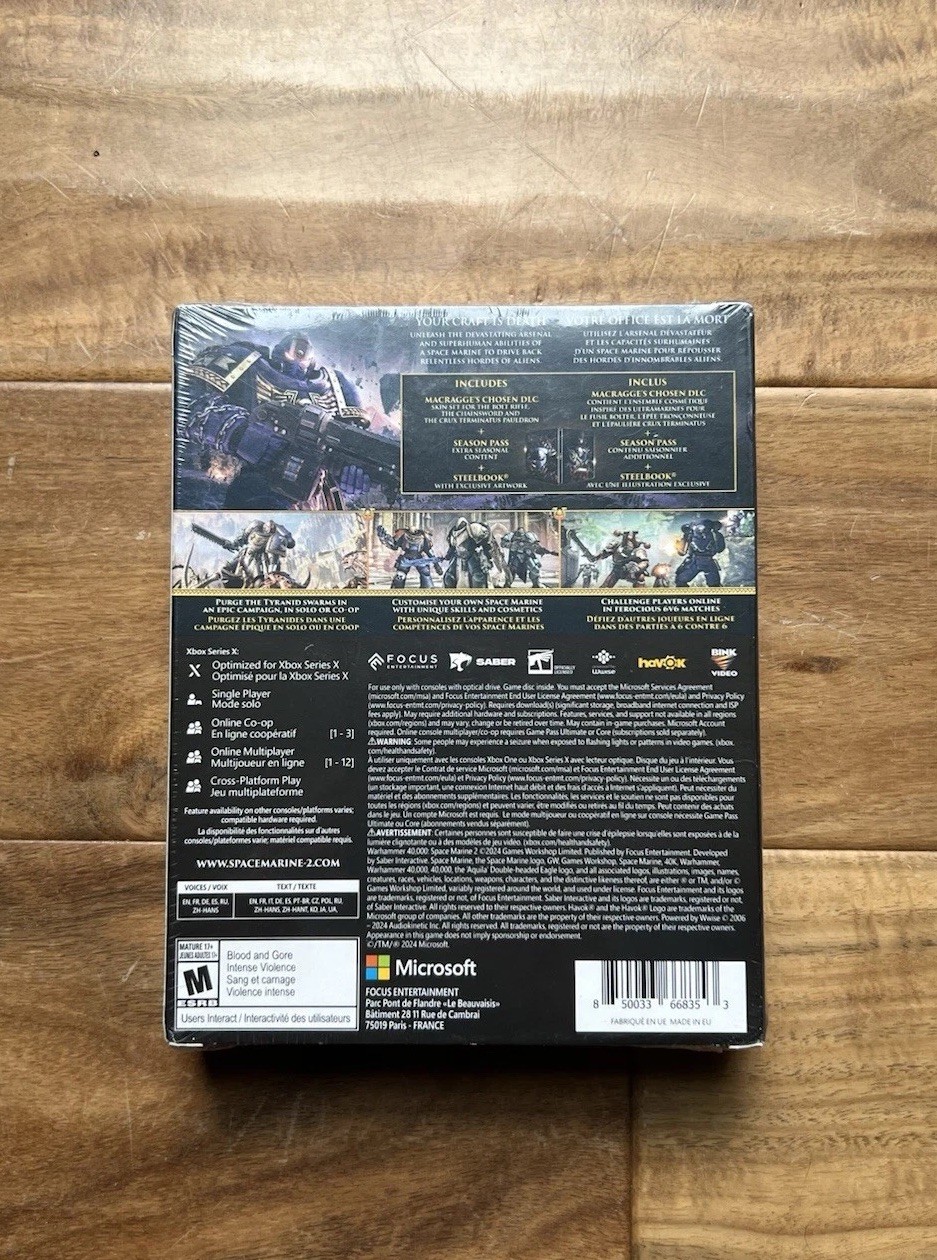 Warhammer 40,000: Space Marine 2 Gold Edition – Microsoft Xbox Series X|S