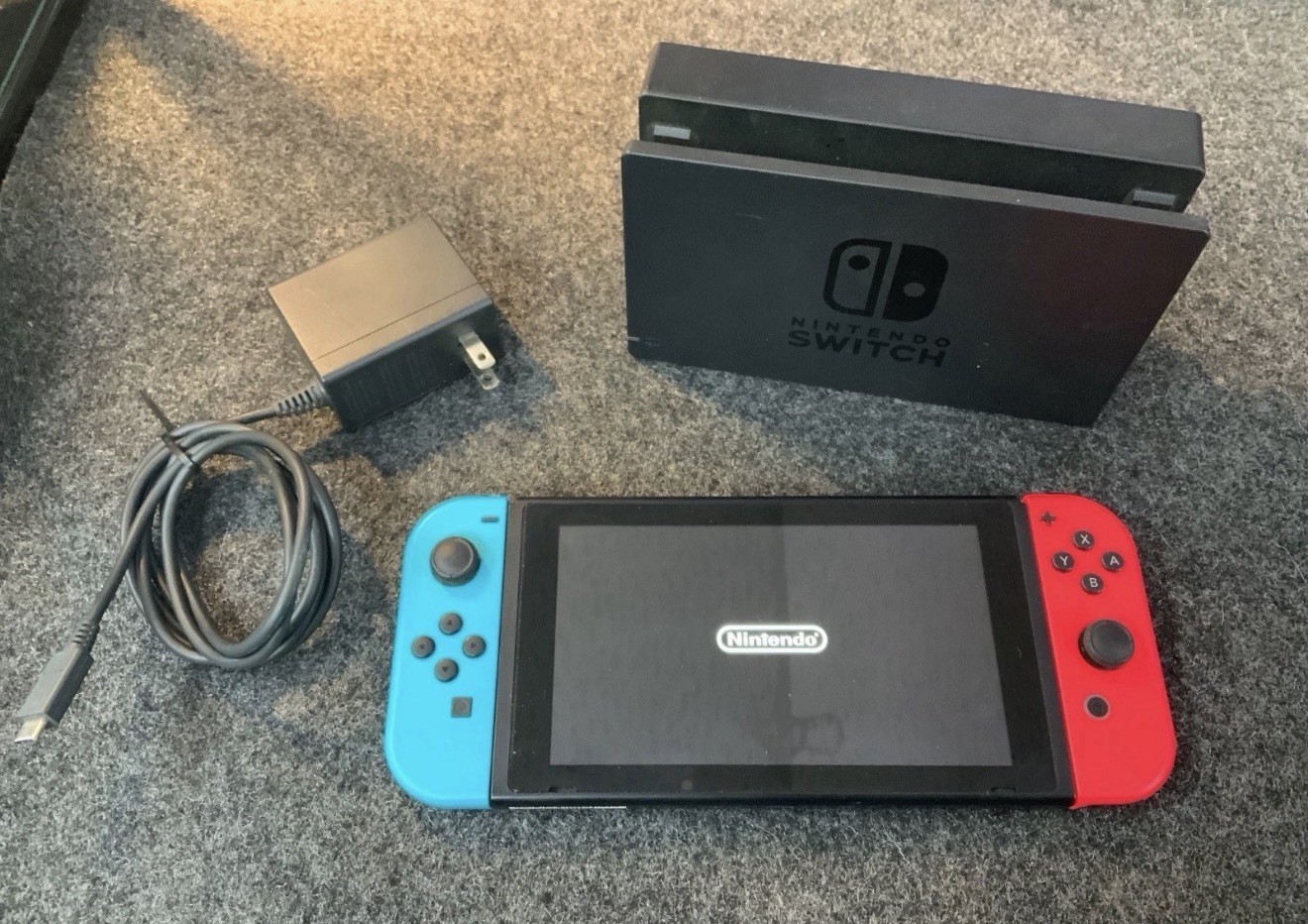 Nintendo Switch 32GB Console Neon Blue/Red Joy-Con w/ Dock & Charger