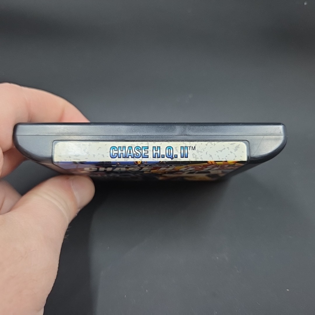 Chase H.Q. II (Chase HQ 2) (Sega Genesis, 1993) Authentic Game Cartridge + Case