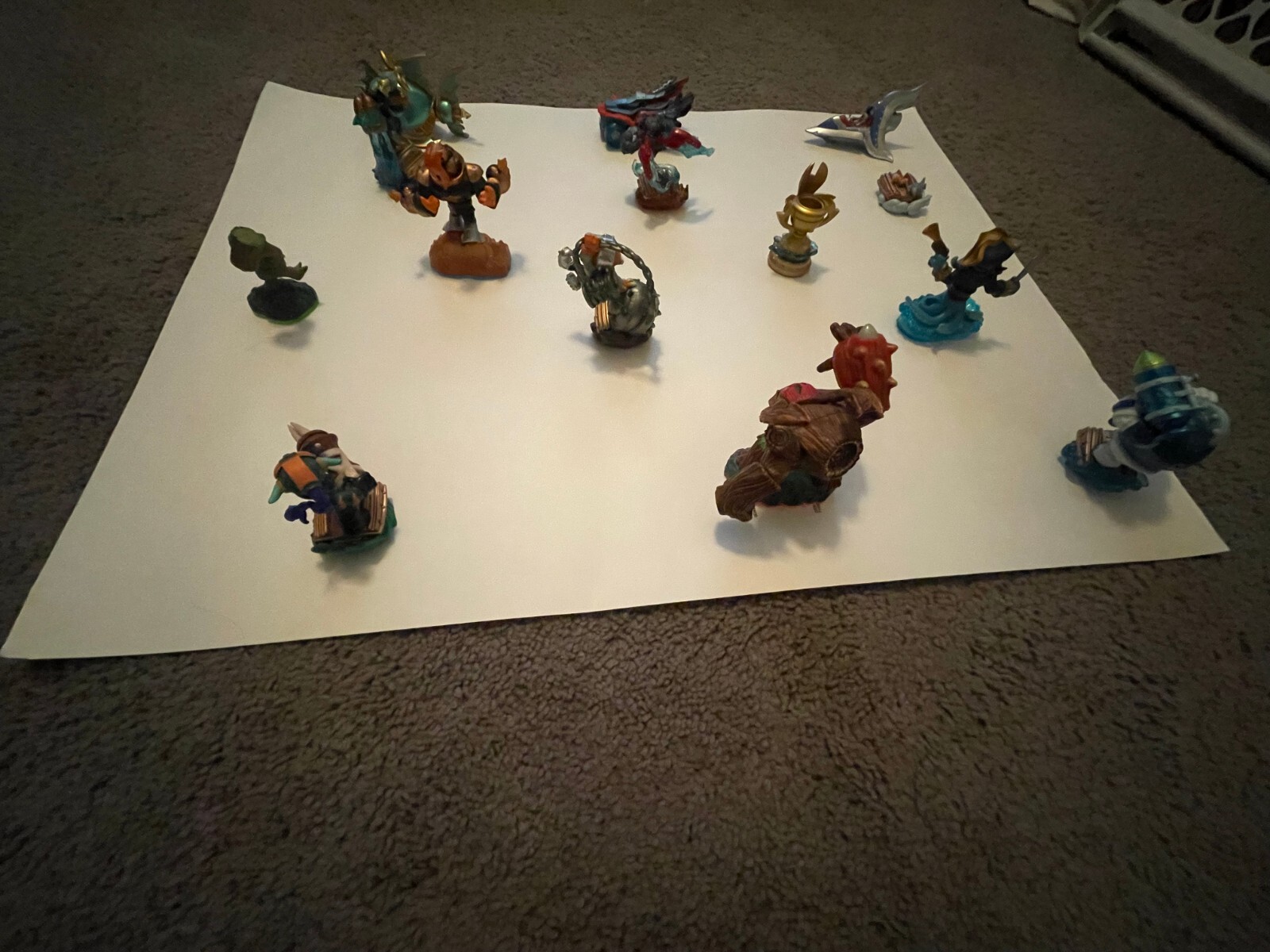 Huge Activision Skylanders SuperCharger Lot: Used Characters, Great Condition.