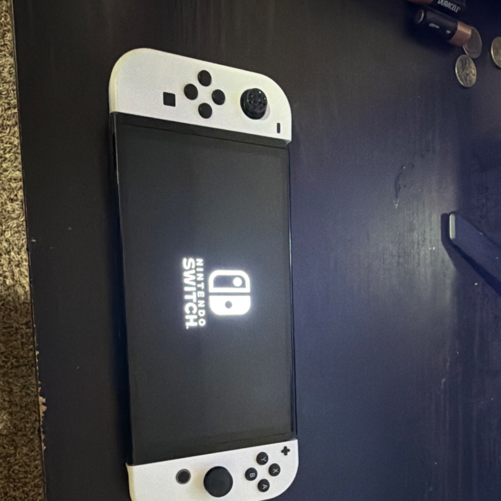 Nintendo Switch OLED White Handheld Console Wi-Fi Internet Browsing