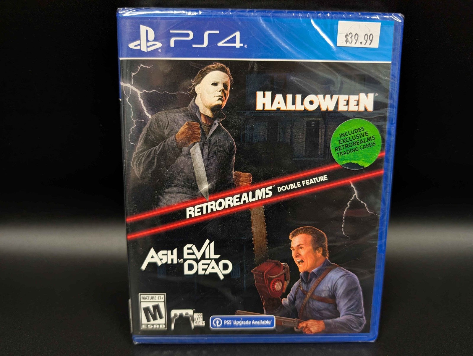 Halloween + Ash vs Evil Dead RetroRealms Playstation 4 PS4 SEALED BRAND NEW!!