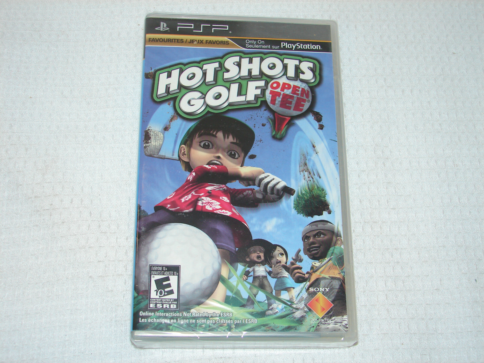 PLAYSTATION PSP GAME HOT SHOTS GOLF OPEN TEE ****BRAND NEW****