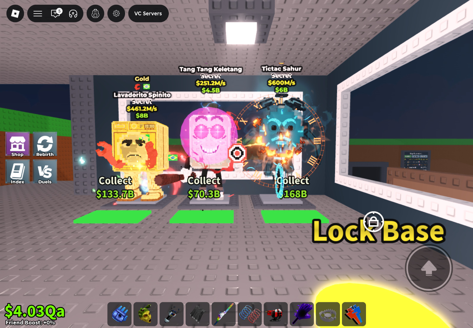 STEAL A BRAINROT ROBLOX HIGH TIER 36 BRAINROTS DEAL VERY GOOD VALUE‼️‼️‼️‼️‼️