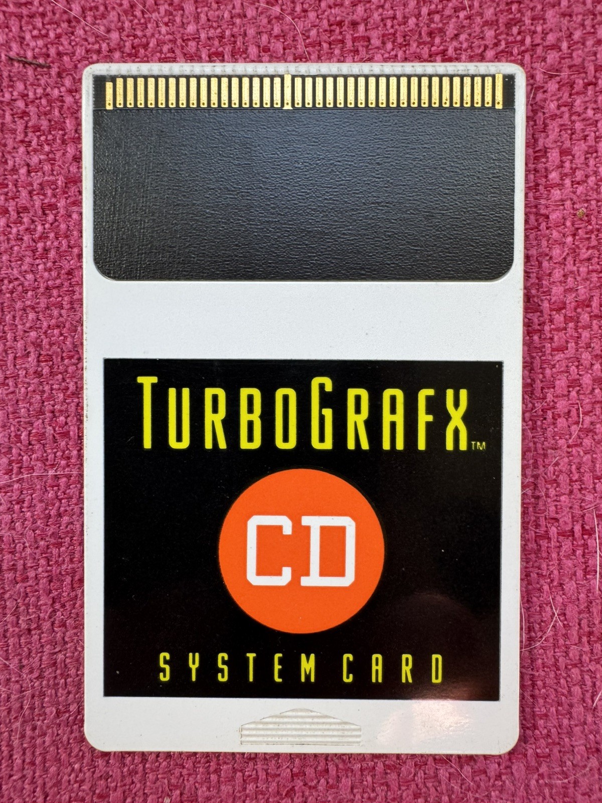 NEC Home Electronics Turbo Grafx – TurboGrafx CD System Card – US Version