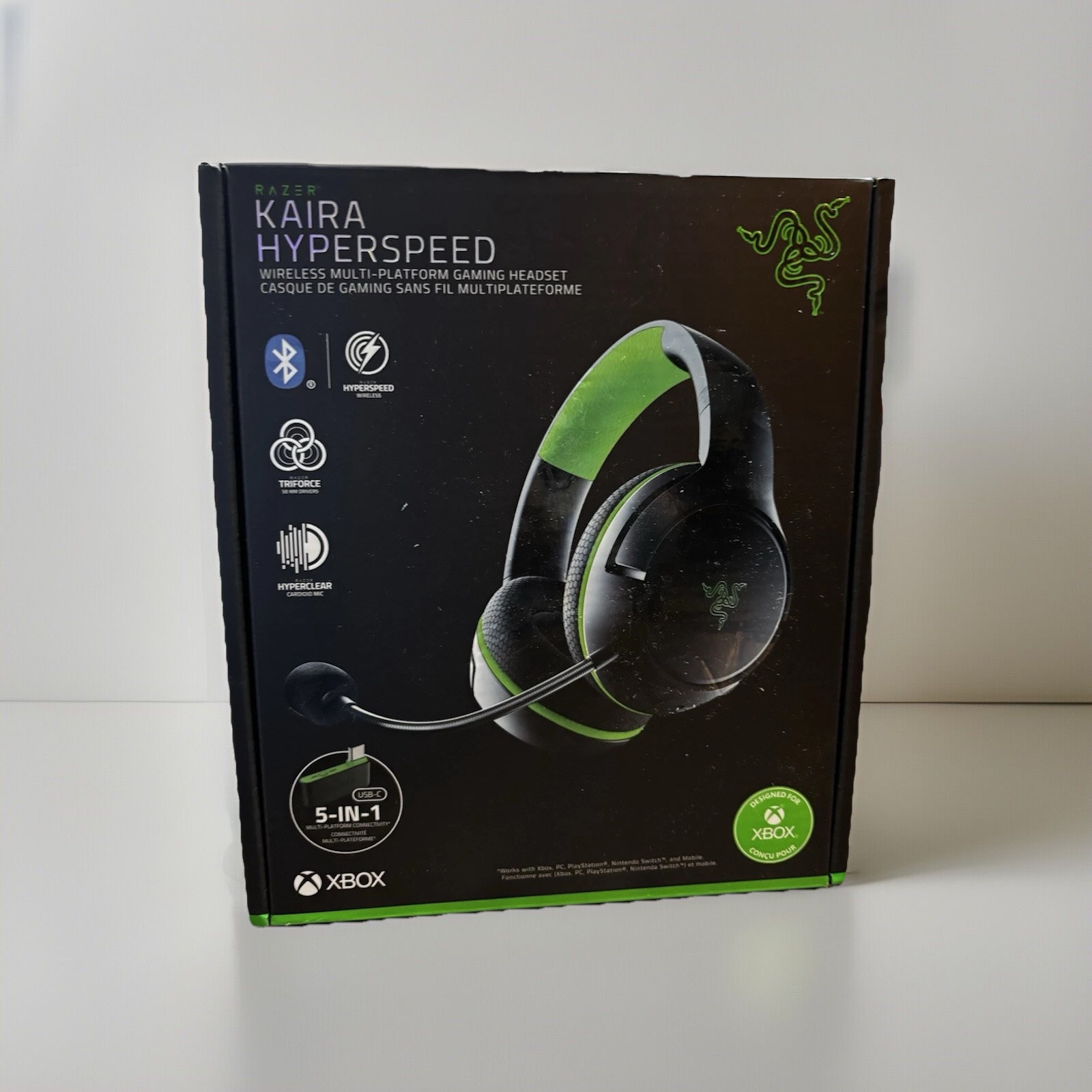 Razer Kaira Hyperspeed Wireless Gaming Headset• Xbox Series,Multi Platform•BLK