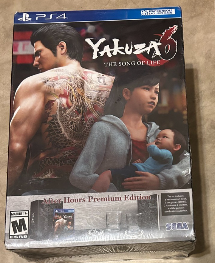 Yakuza 6 Song of Life After hours Premium Edition NEW Sealed PS4 PlayStation 4