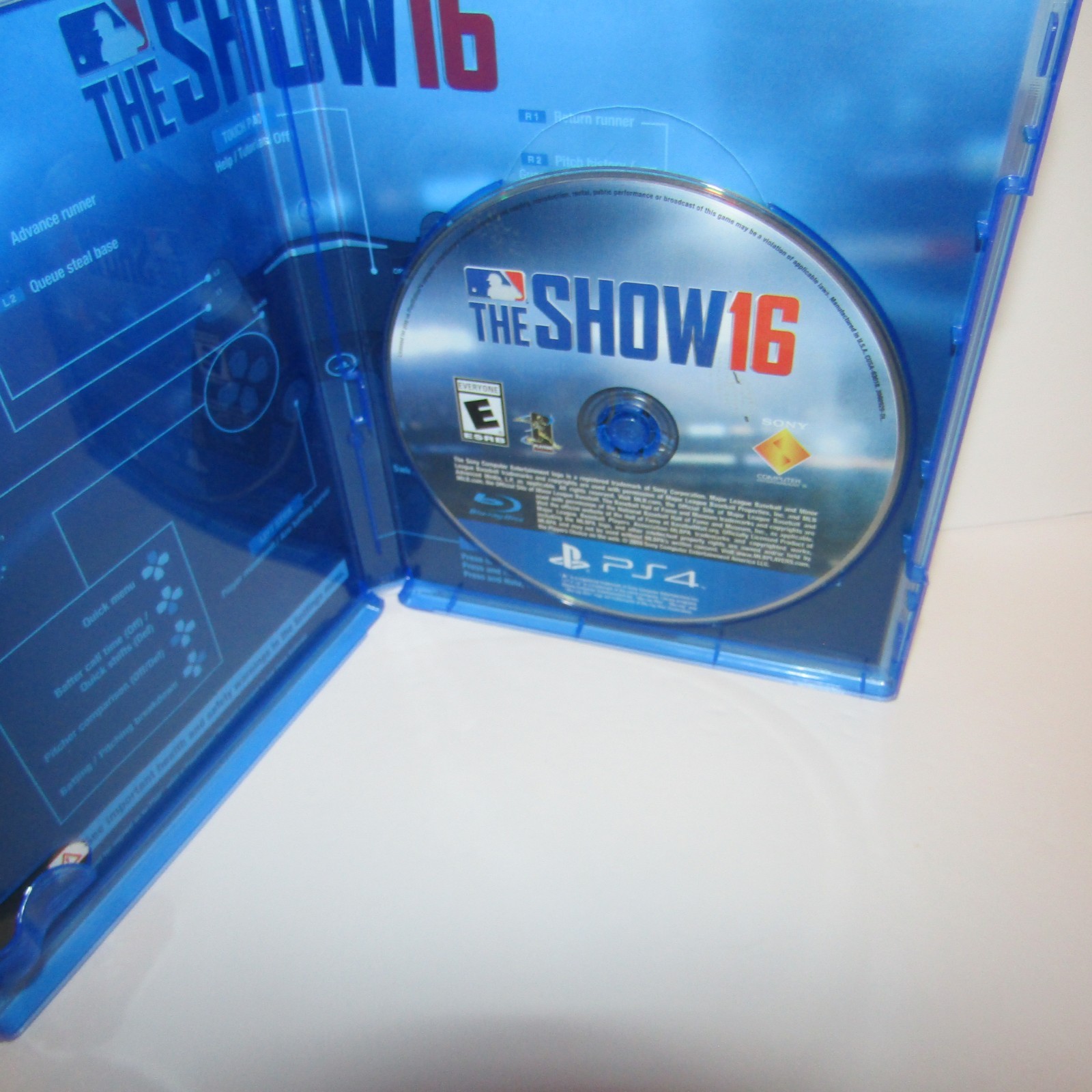 MLB 16 The Show Sony PlayStation 4 PS4 Baseball Video Game