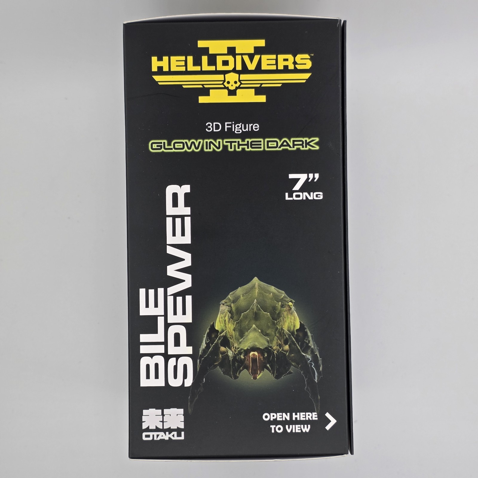 Helldivers 2 Bile Spewer 3D Figure Glow In The Dark 7″ Long Otaku PS New In Hand