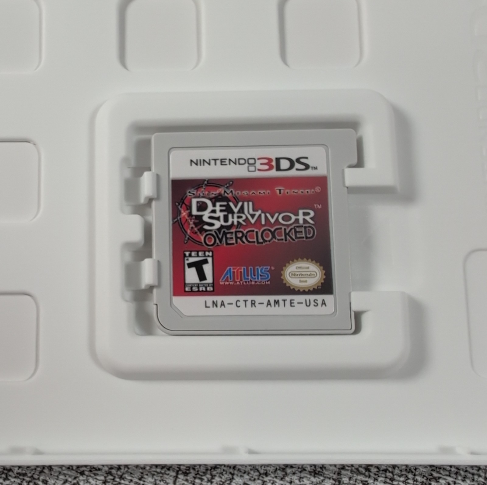 Shin Megami Tensei: Devil Survivor Overclocked (Nintendo 3DS, 2011) Tested Works