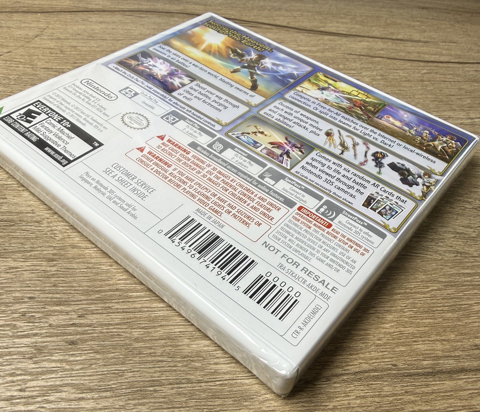 Kid Icarus Uprising (Nintendo 3DS) Game Sealed