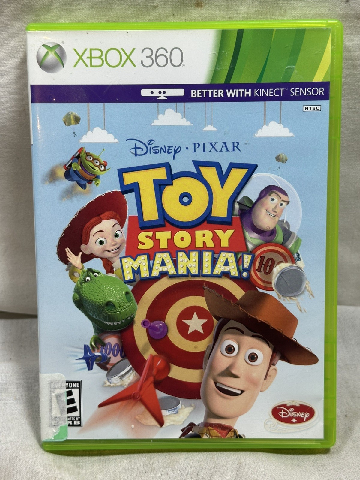 Toy Story Mania (Microsoft Xbox 360, 2012) Complete and Tested