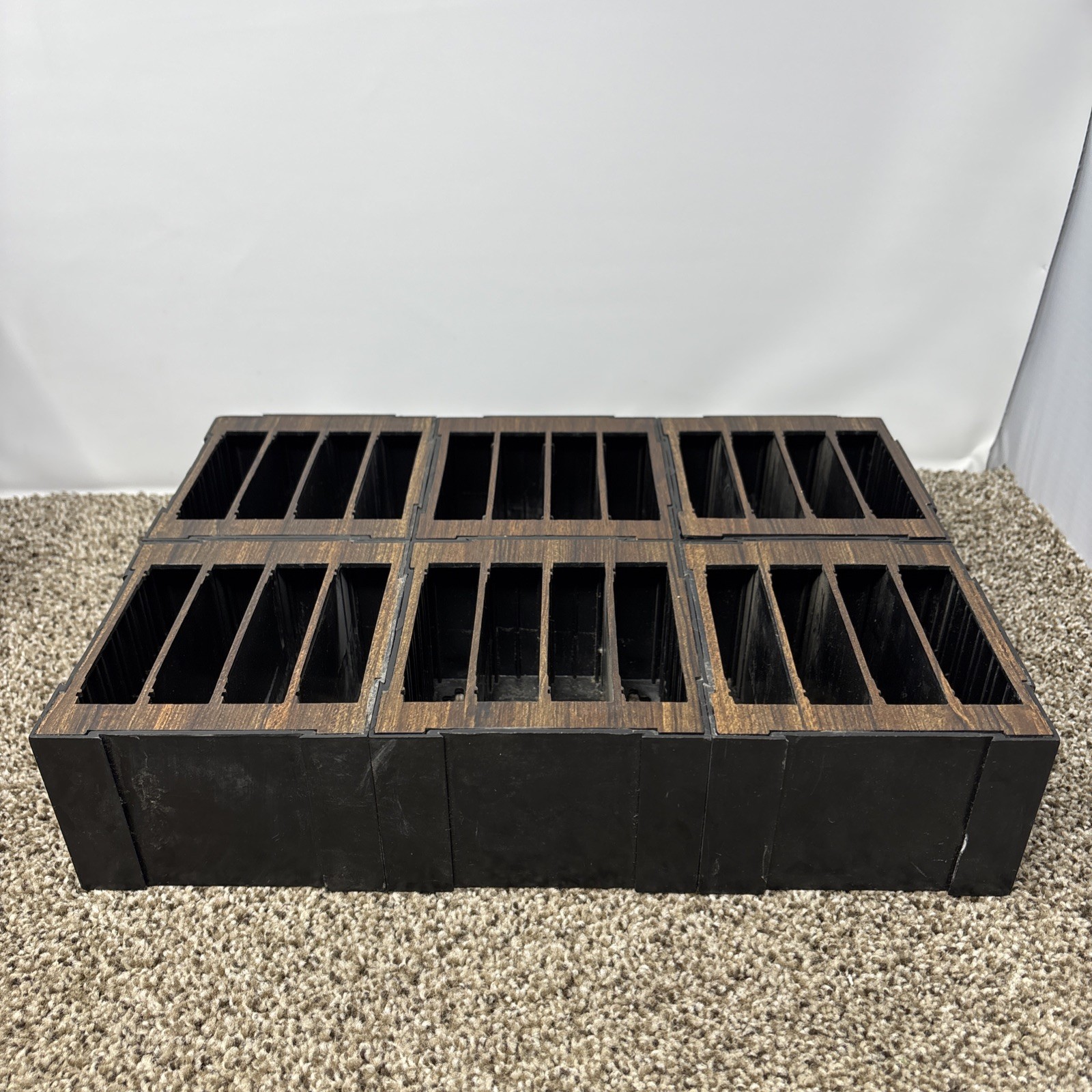 VINTAGE Music Mate 24 Ct. Modular Atari Game Holder Storage Organizer RARE