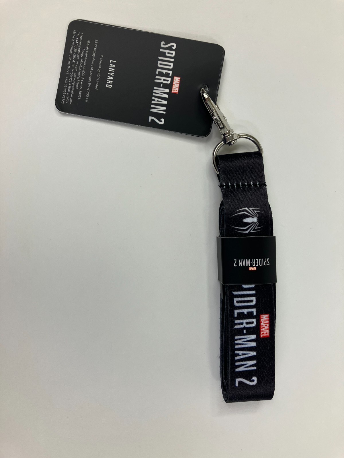 Comic-Con 2023 Spider-Man 2 Video Game Lanyard SDCC Sony Marvel Insomniac