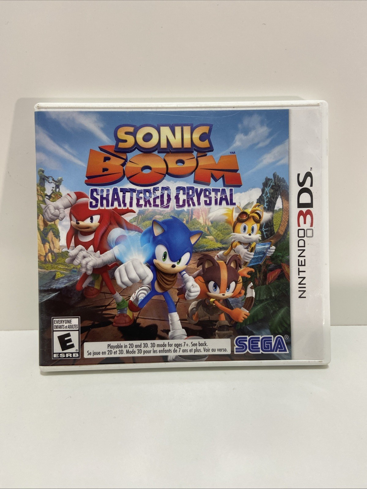 Sonic Boom: Shattered Crystal (Nintendo 3DS, 2014) | Tested & Working Case Game