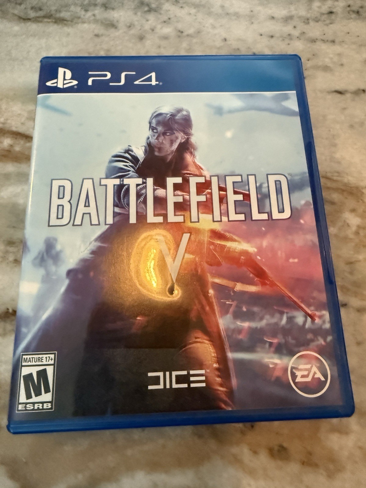 EA Battlefield V Sony PlayStation 4 PS4 M Rated Battlefield Series