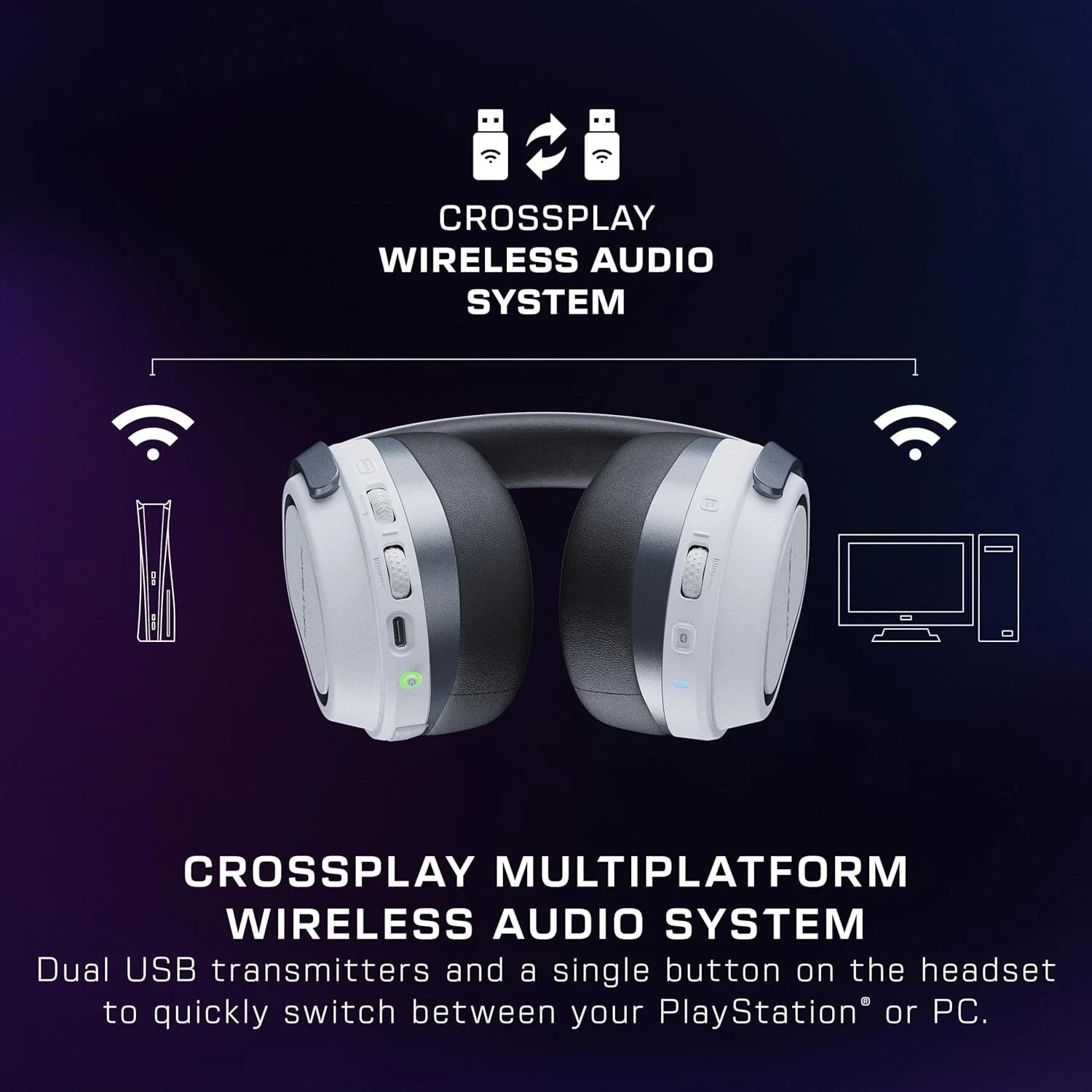 Stealth 700 Gen 3 Wireless Multiplatform Amplified Gaming Headset for PS5, PS…