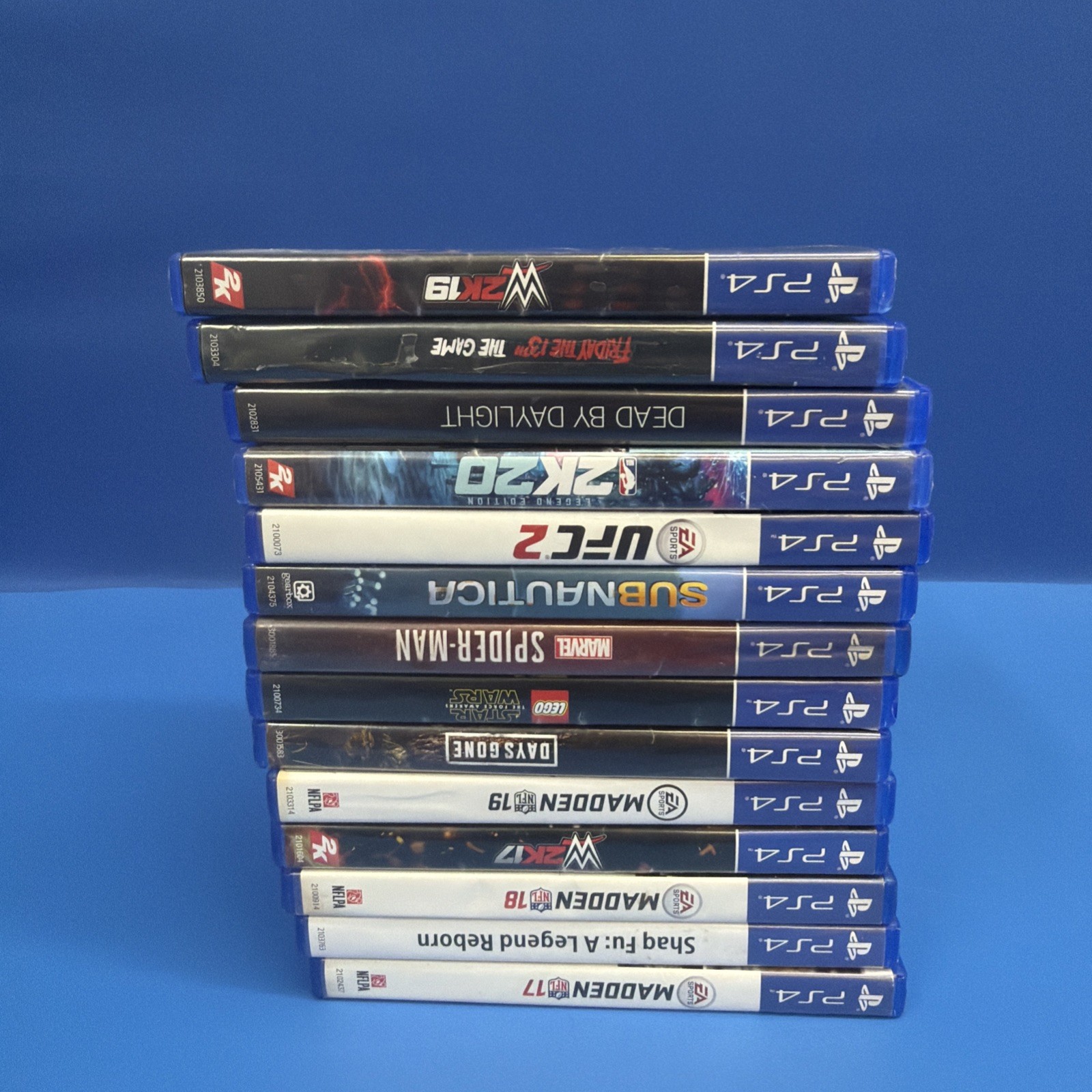 PS4 Video Game Lot 14 Games Spider-Man Days Gone Friday The 13th & More