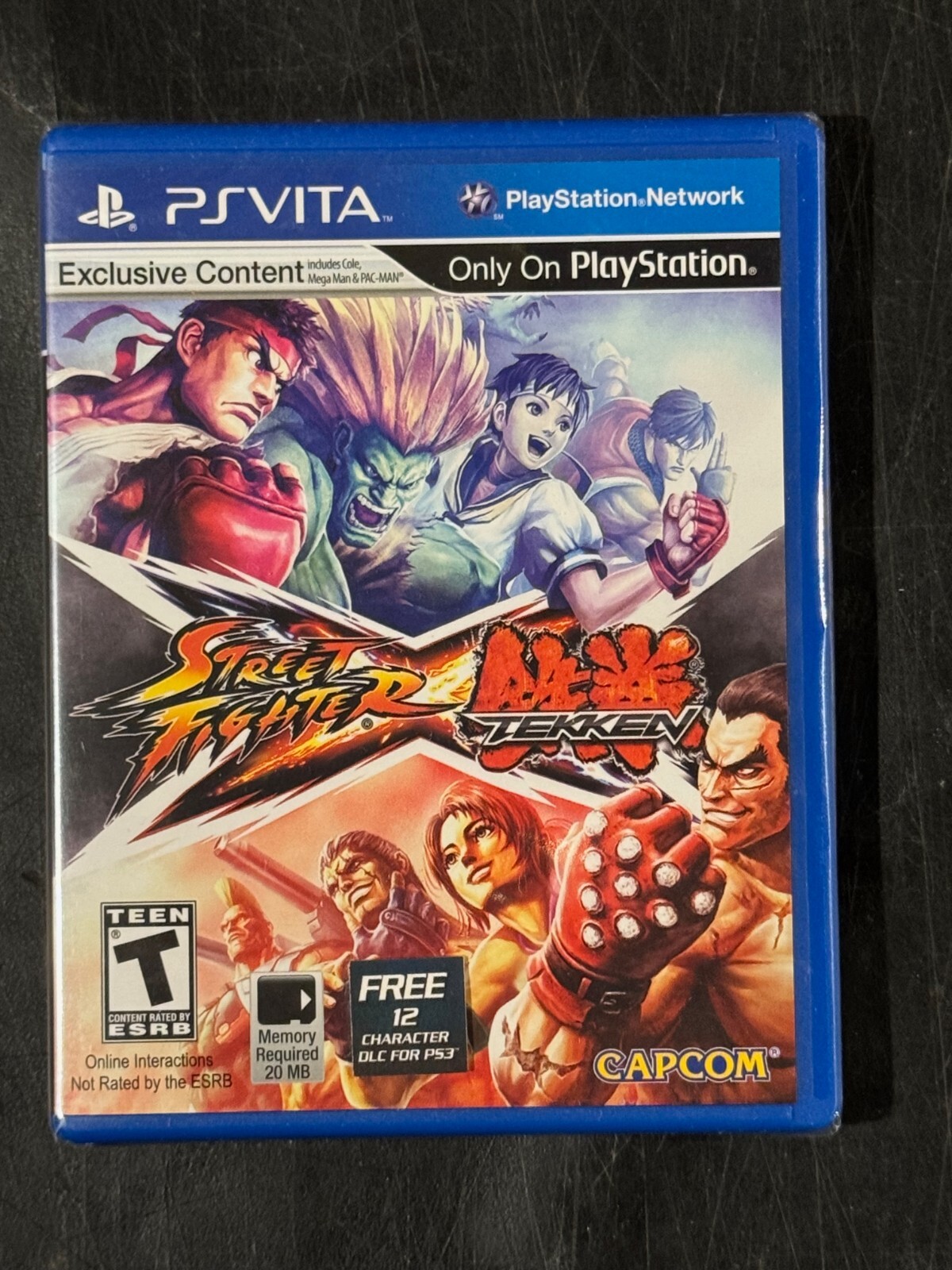 Street Fighter X Tekken (Sony PlayStation Vita, 2012) Brand New Factory Sealed