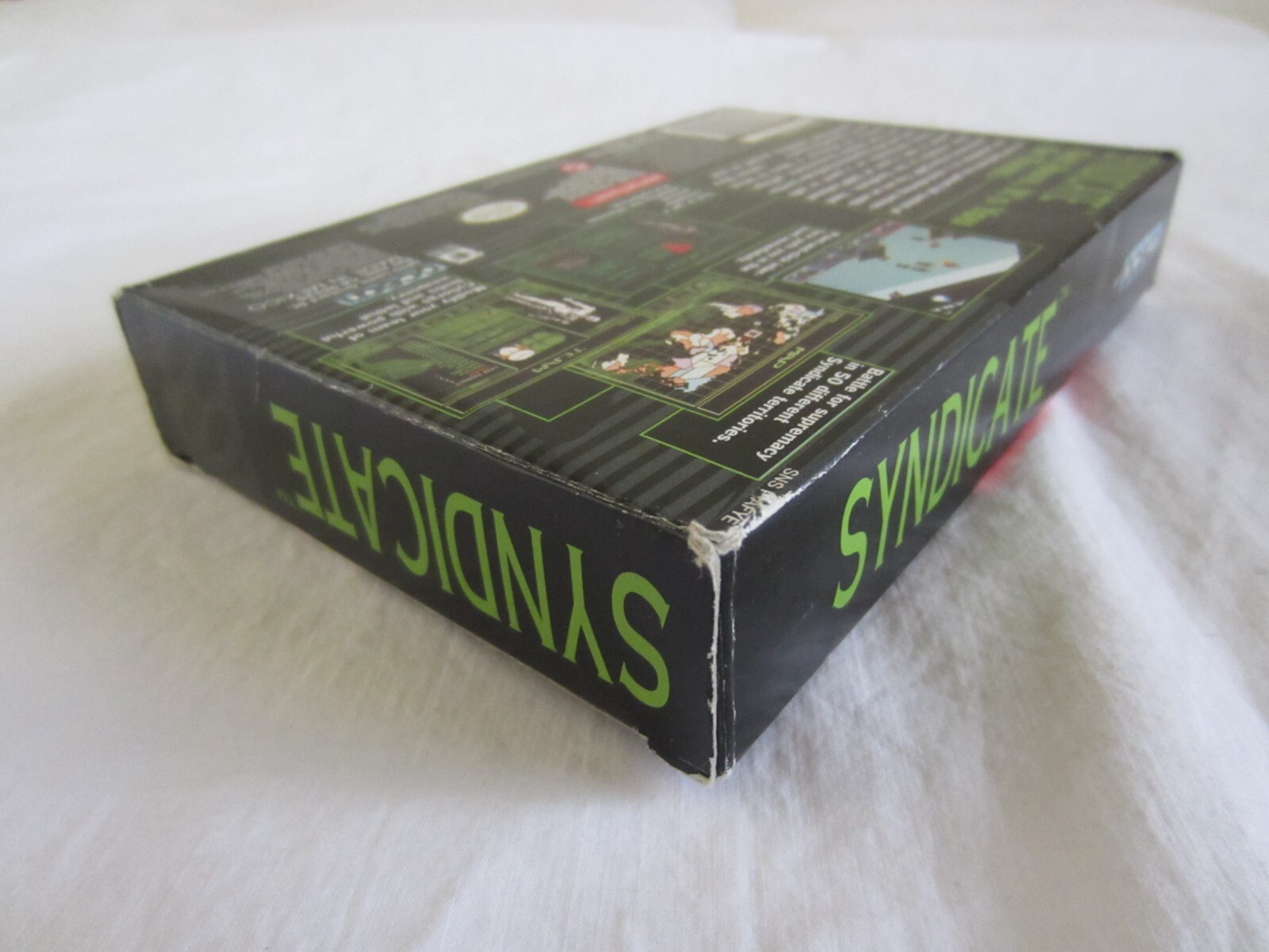 Syndicate (SNES) Super Nintendo CIB Complete Box Ocean 1995 RARE