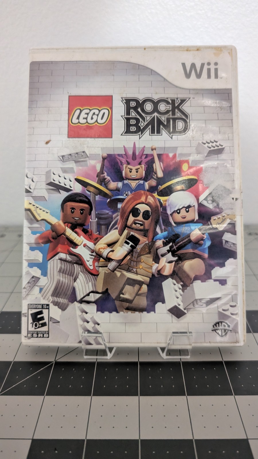 LEGO Rock Band Wii 2009 Music & Dance WB Games CIB Complete Tested