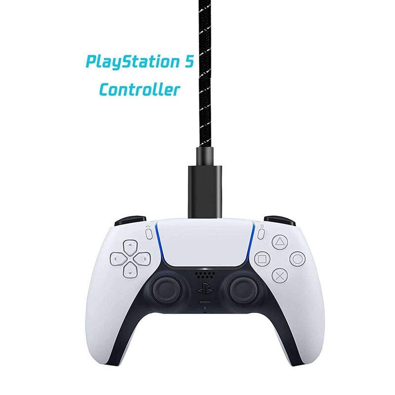 Lot 100 x 1M/3FT Type-C USB-C Data Sync Charging Cable For Sony PS5 Controllers
