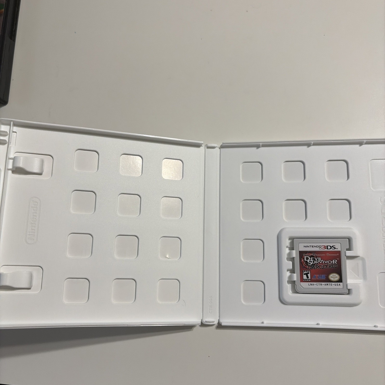 Shin Megami Tensei: Devil Survivor Overclocked 3DS, NO MANUAL Very Clean Tested