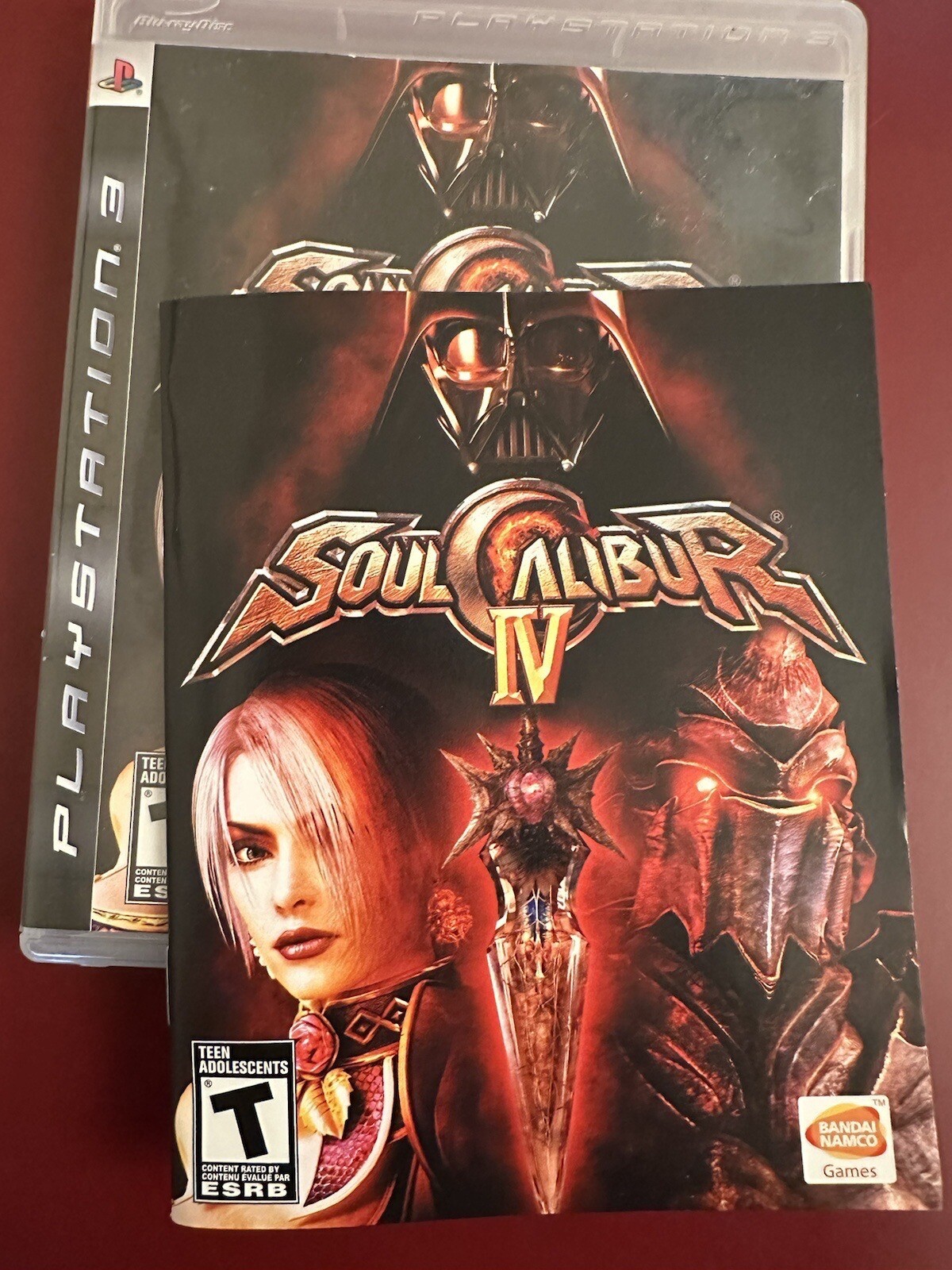 Soul Calibur IV PS3 CIB Complete in Box Tested Manual Included Bandai Namco FGC