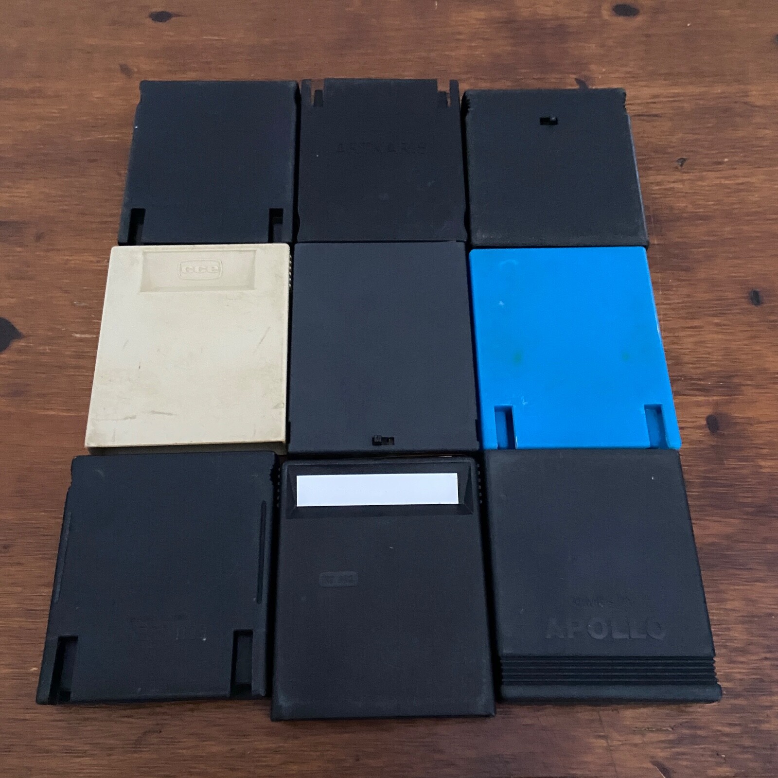 Lot of 9 Atari 2600 Argentina Rare cartridges