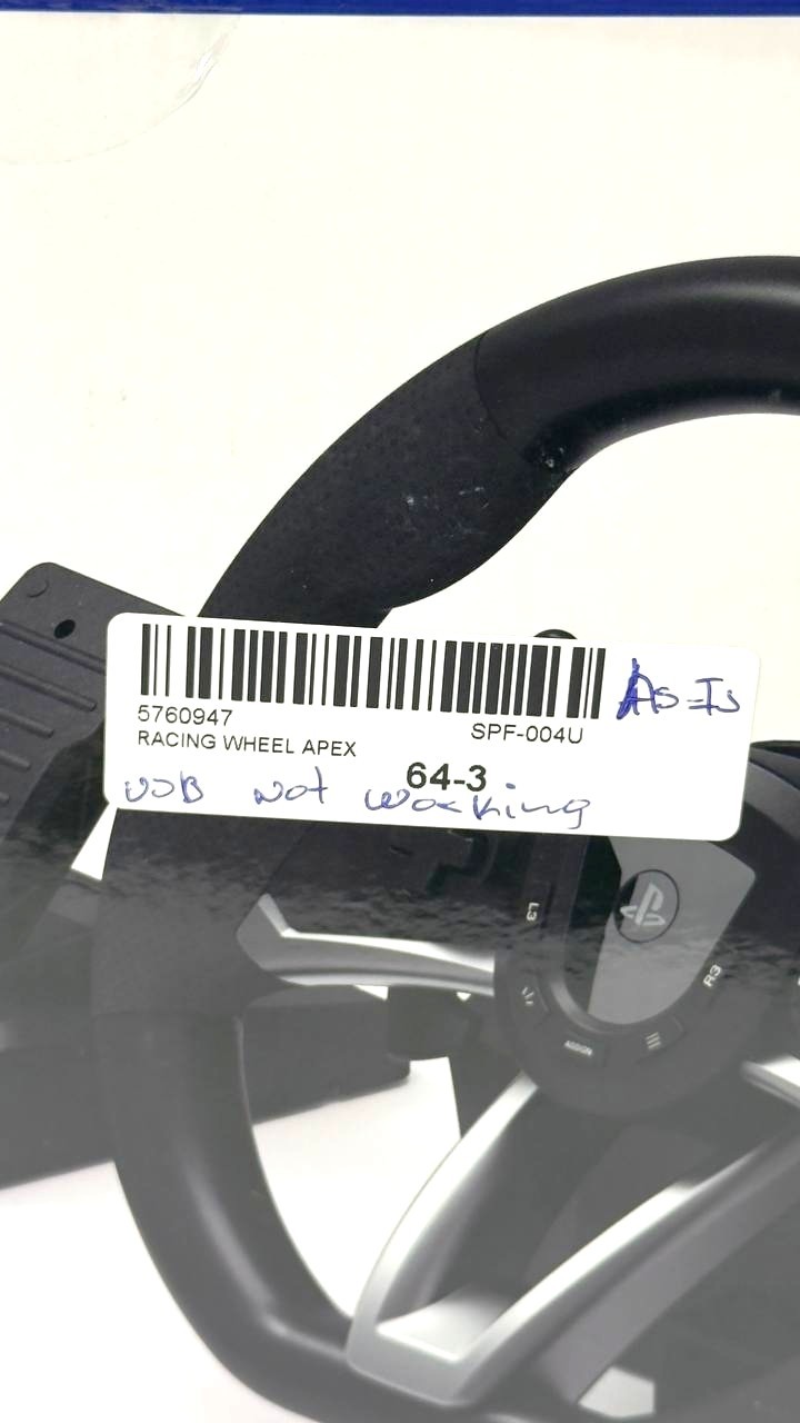 Hori Racing Wheel Apex for PS5/PS4/PC SPF-004U Authentic Feel Easily Adjustable