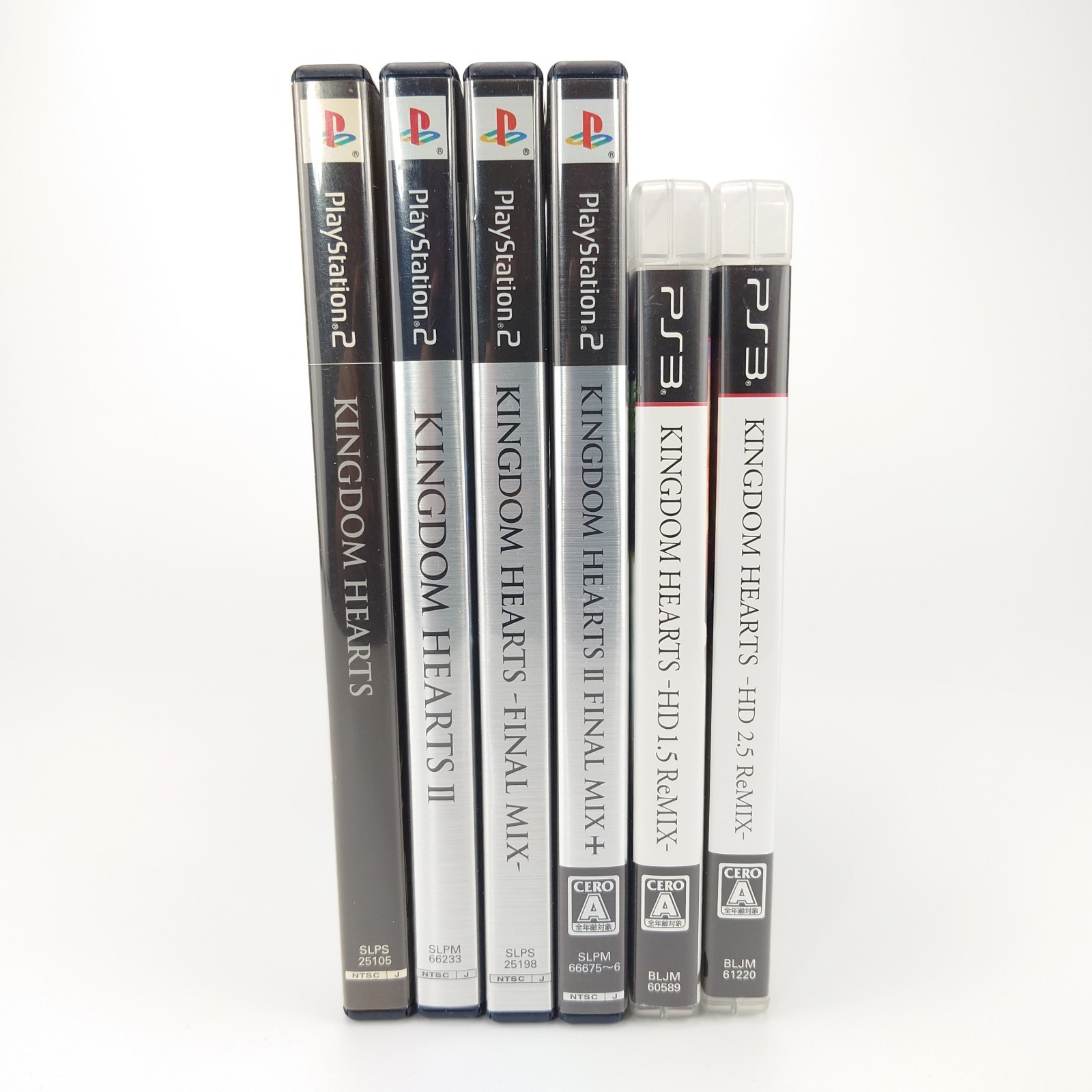 PS2 PS3 Kingdom Hearts II Final Mix HD 1.5 2.5 ReMix NTSC-J Japanese PlayStation