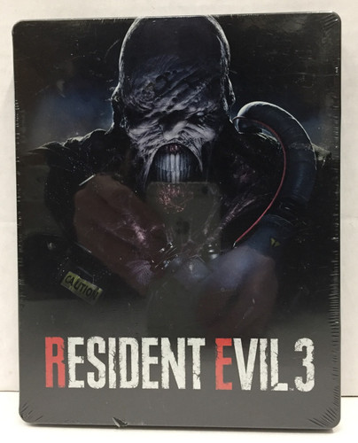 Resident Evil 3 Steelbook and Regular PS5 Copy of game (Both Brand New & Sealed)