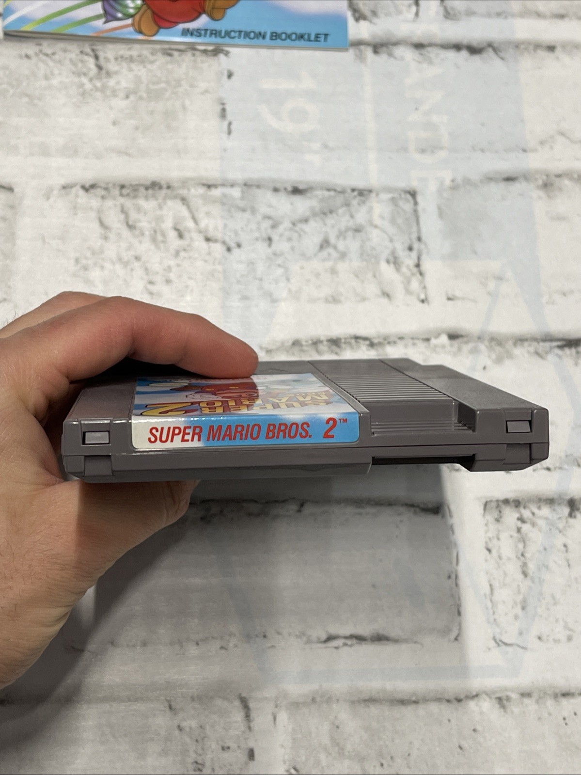 Nintendo NES Super Mario Bros 2 Oval Complete CIB Vintage EXCELLENT Tested Game