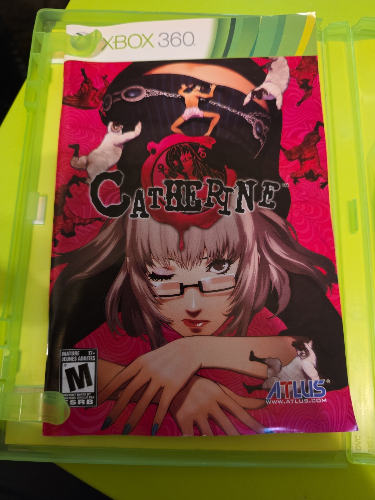 Catherine Microsoft Xbox 360 Authentic Free Fast Shipping