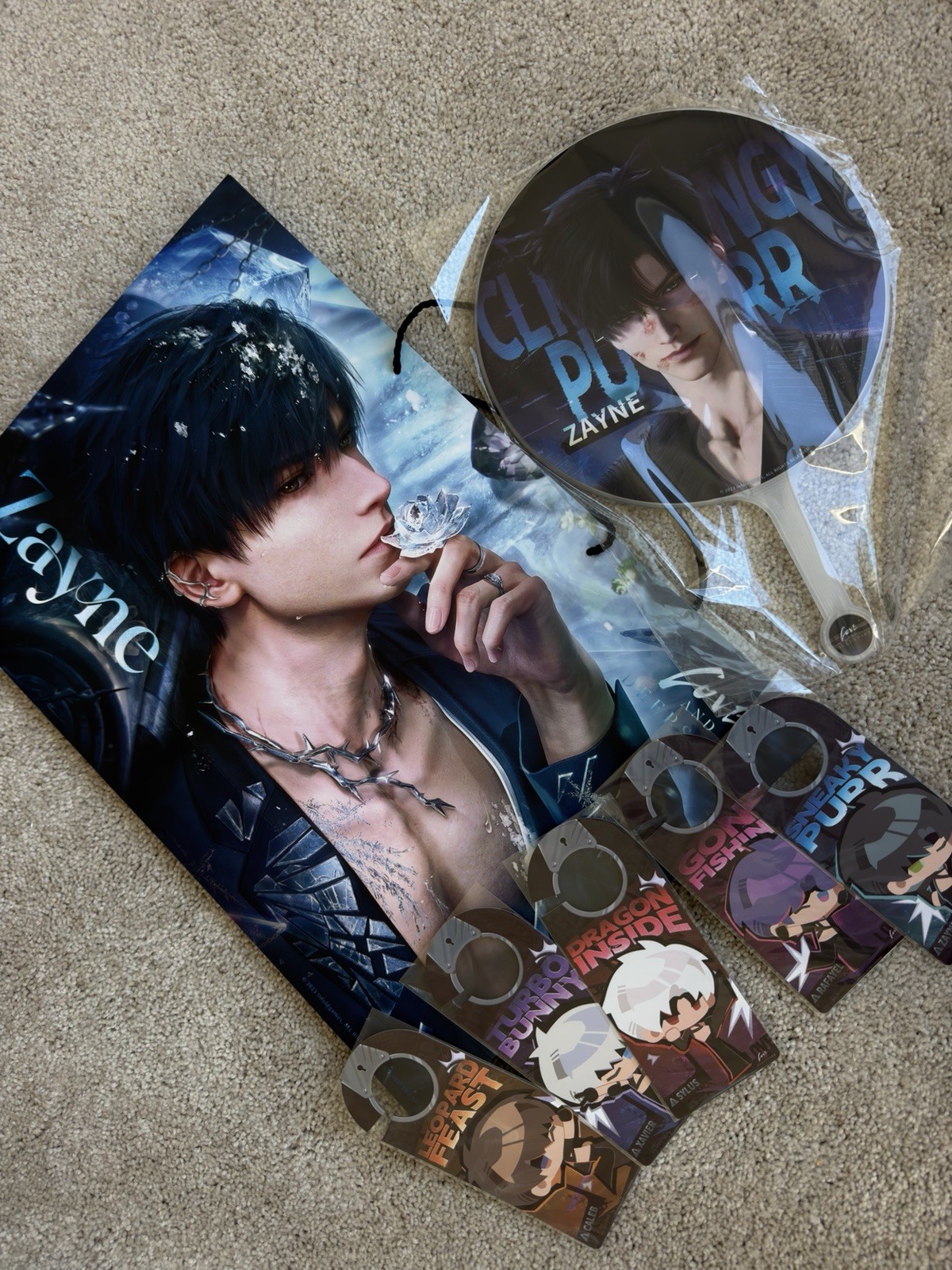 Anime Expo 2026 Love and Deepspace Zayne Merch Set