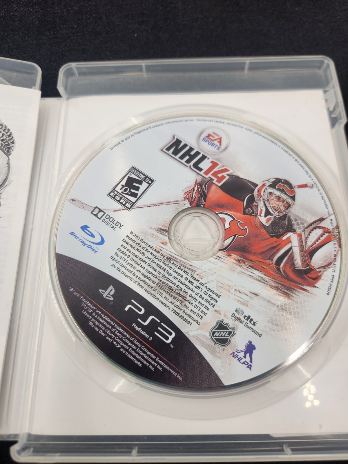 NHL14 PLAYSTATION 3 Used (PS3 Video Game + Instructions)