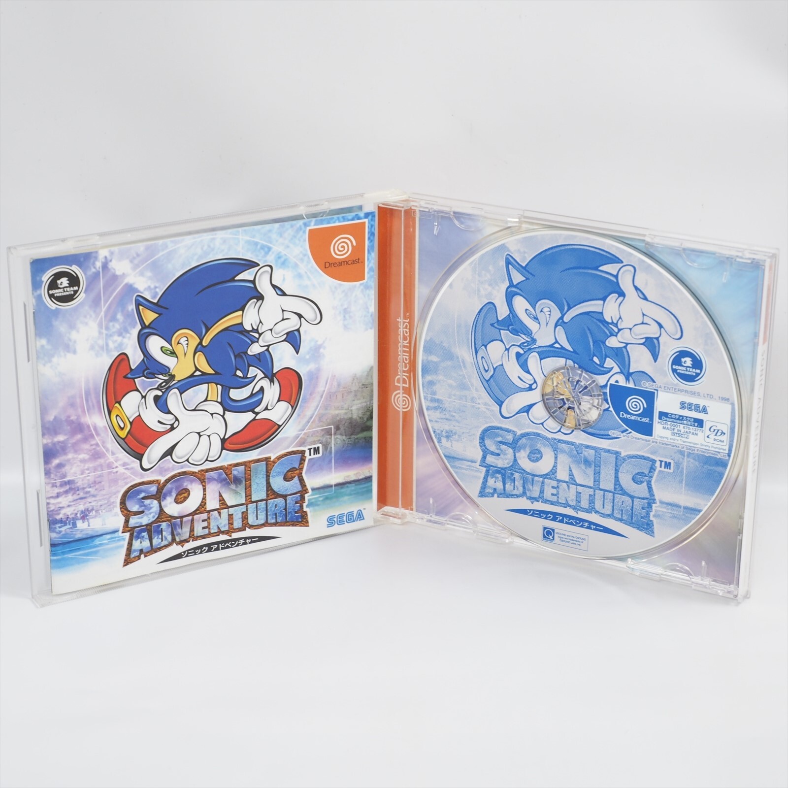SONIC ADVENTURE Dreamcast Sega ccc dc