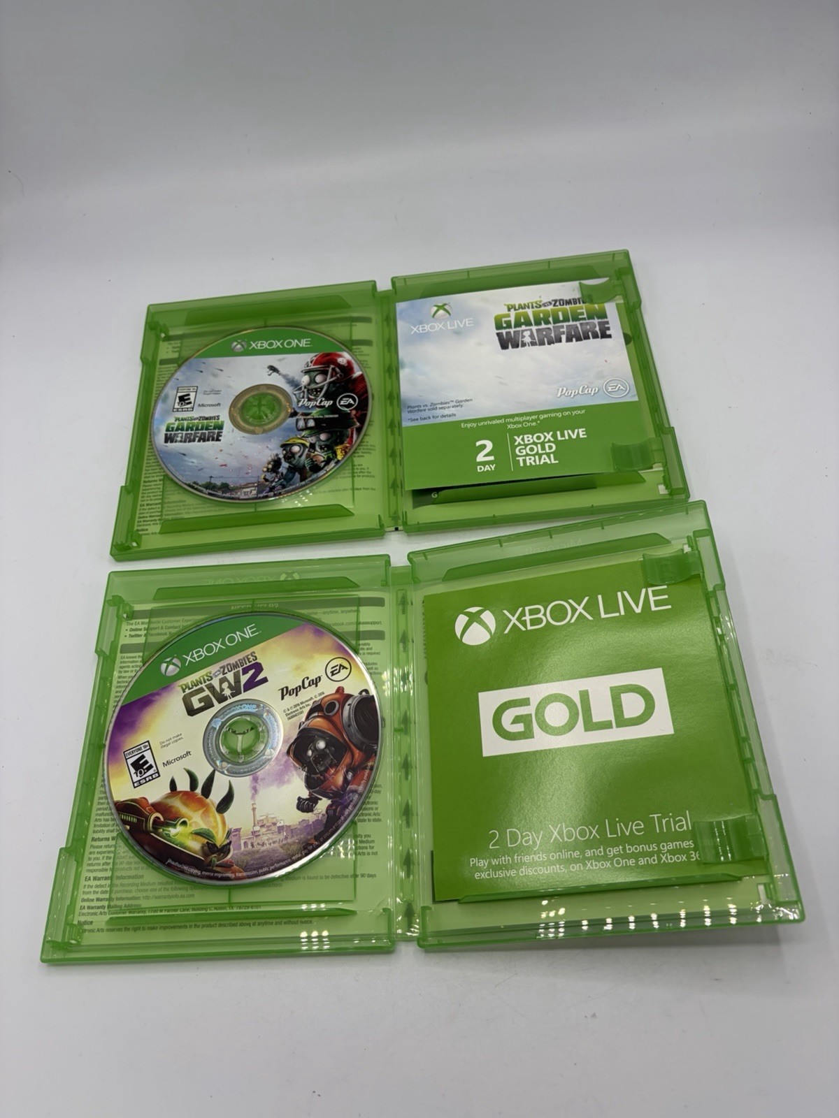 Plants Vs. Zombies Garden Warfare 1 and 2 (Xbox One 360) PvZ GW2 GW1 Microsoft