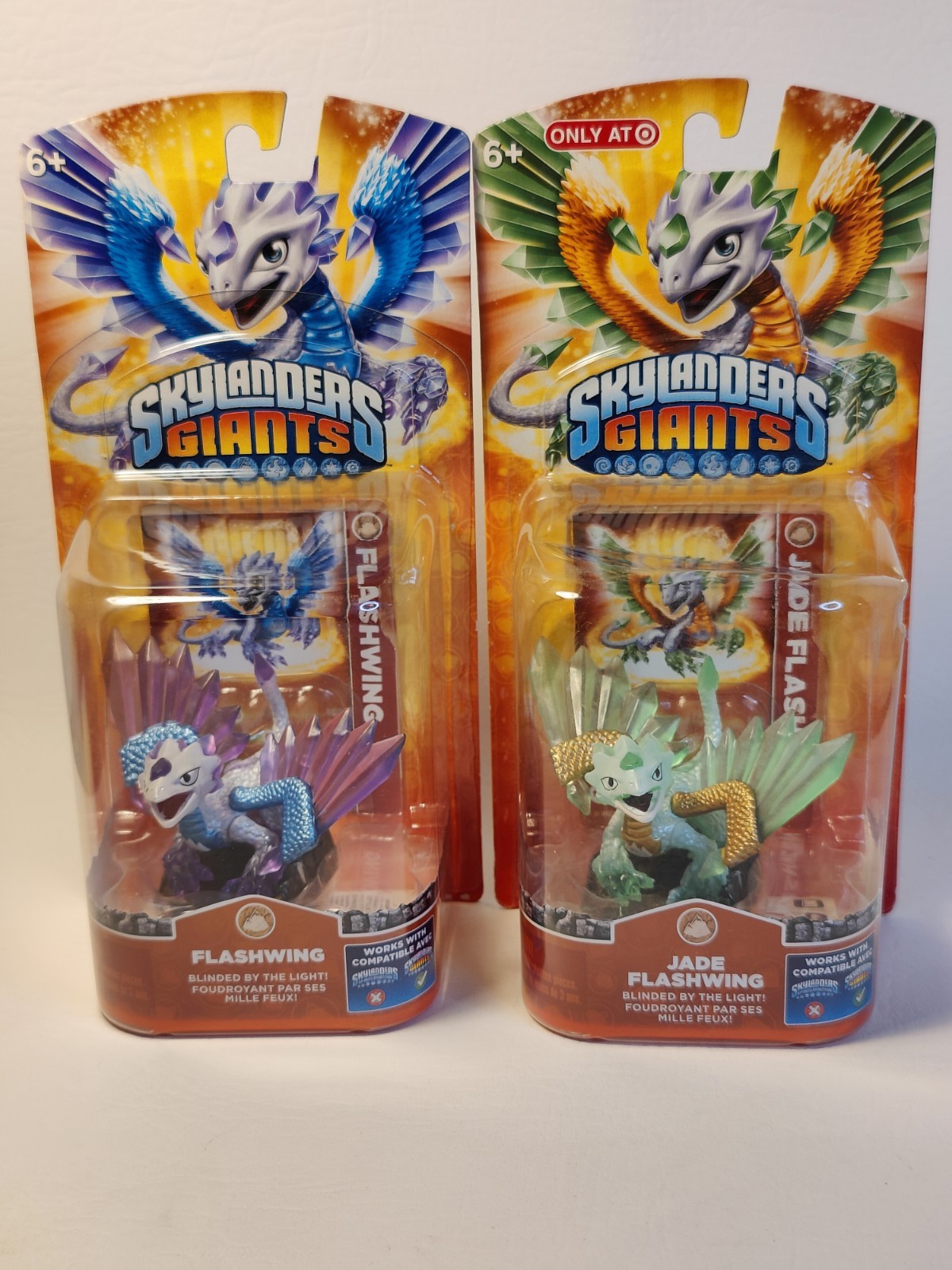 Skylanders Giants Jade Flashwing RARE Target Exclusive & Flashwing