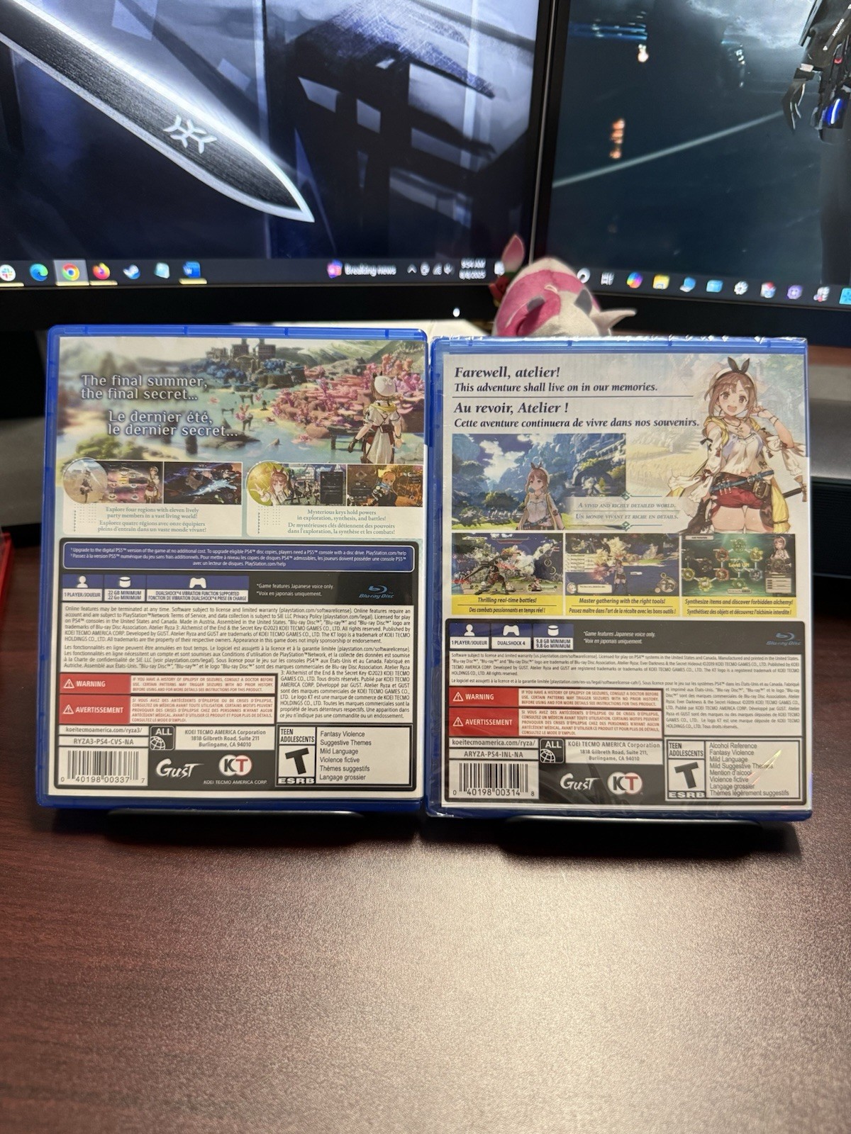 Atelier Ryza 1 + 3 For Playstation 4