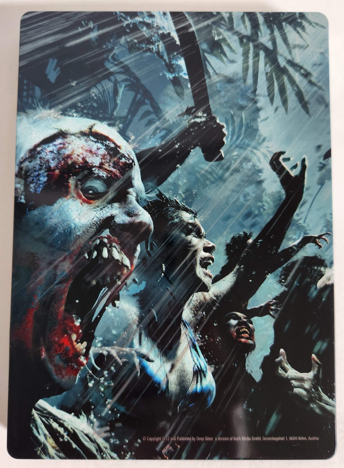 *NEW* Dead Island Riptide (XBOX – PlayStation) Steelbook Case Only – No Game